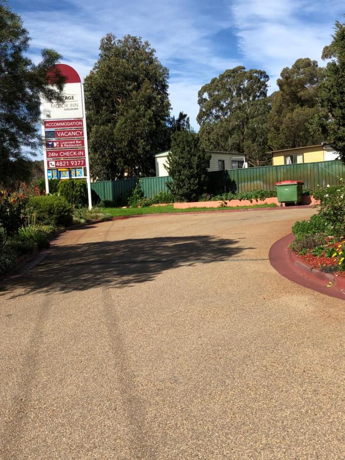 Heritage Motor Inn Goulburn Dış mekan fotoğraf